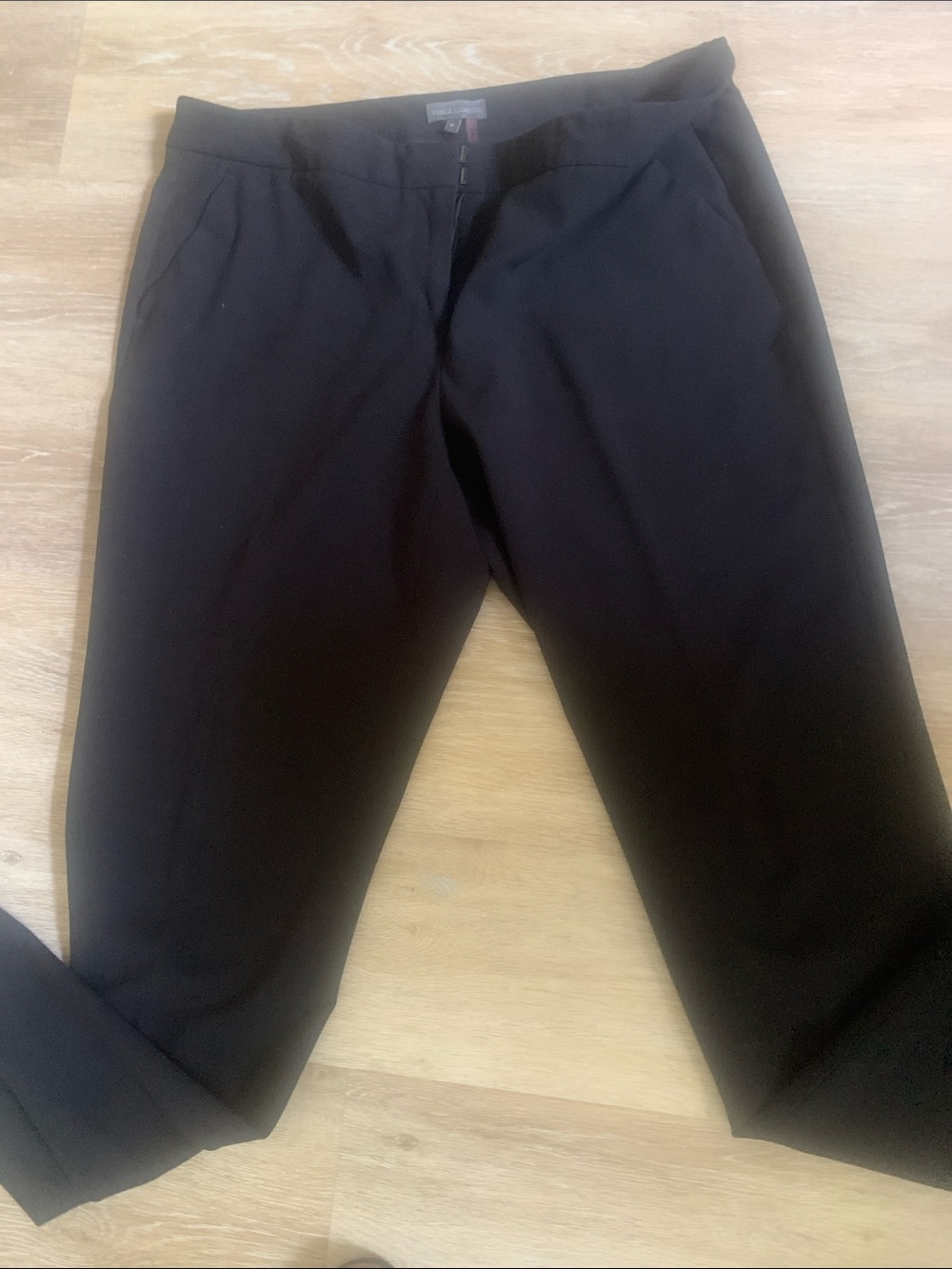 Vince Camuto Black Tailored Dress Pants